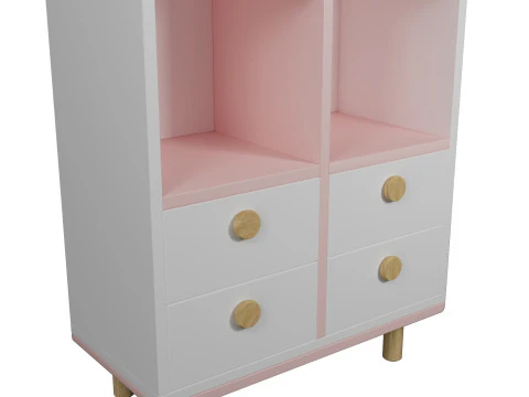 Mensola moonk miro Modello 3D