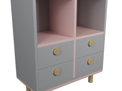 Shelf moonk miro 3D Model