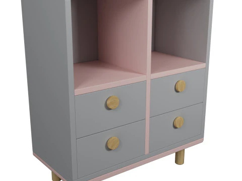 Mensola moonk miro Modello 3D