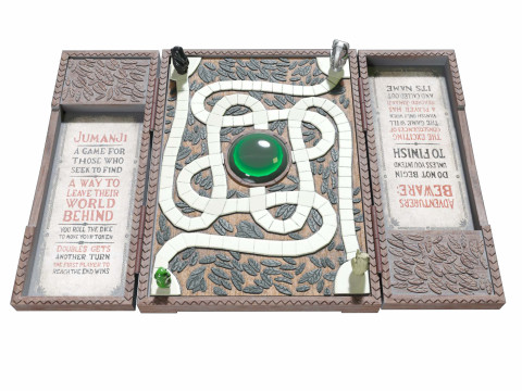 Game Jumanji 3D मॉडल