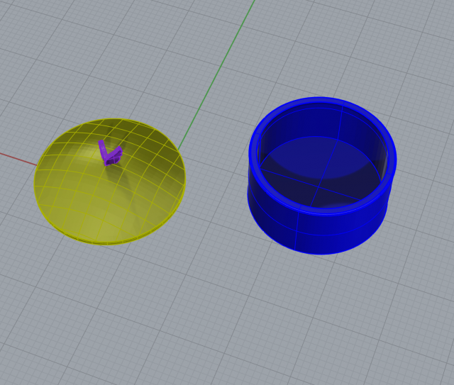 storage box with detachable top 3D Модель .c4d .max .obj .3ds .fbx .stl .blend 