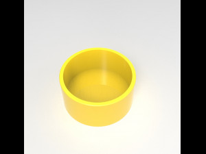 storage box with detachable top 3D Модель