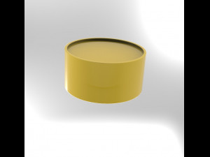 storage box with detachable top 3D Модель