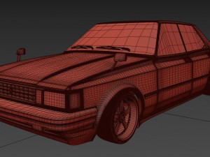 Toyota cresta gx60 Modelo 3D