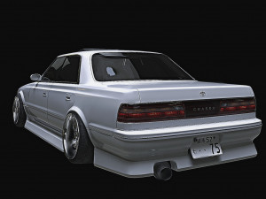 Toyota chaser 80 Modello 3D