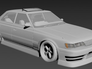 Toyota chaser 80 Modello 3D