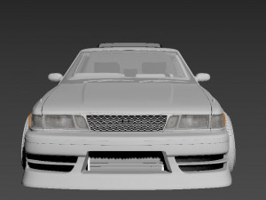 Toyota chaser 80 Modello 3D