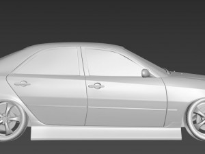 Toyota Mark 2 JZX110 3D Модель