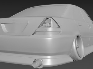 Toyota Mark 2 JZX110 3D Модель