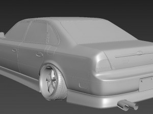 Nissan president Modèle 3D