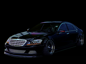 Mercedes-Benz S-class Model 3D