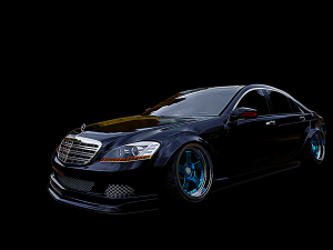 Mercedes-Benz S-class 3D Model