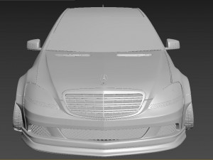 Mercedes-Benz S-class 3D Model