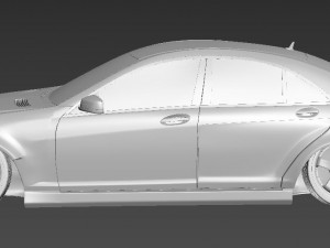 Mercedes-Benz S-class 3D Model