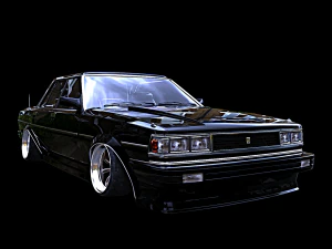 Toyota Cresta 70 3D Model