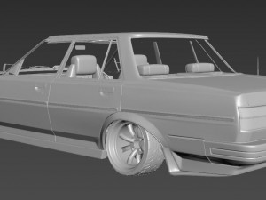 Toyota Cresta 70 3D 모델
