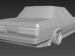 Toyota Cresta 70 3D Model