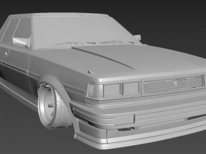 Toyota Cresta 70 3D 모델