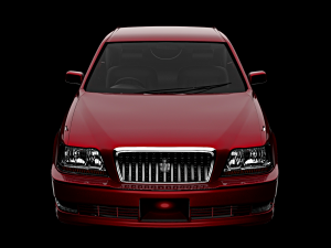 Toyota Crown Majesta 170 3D Model