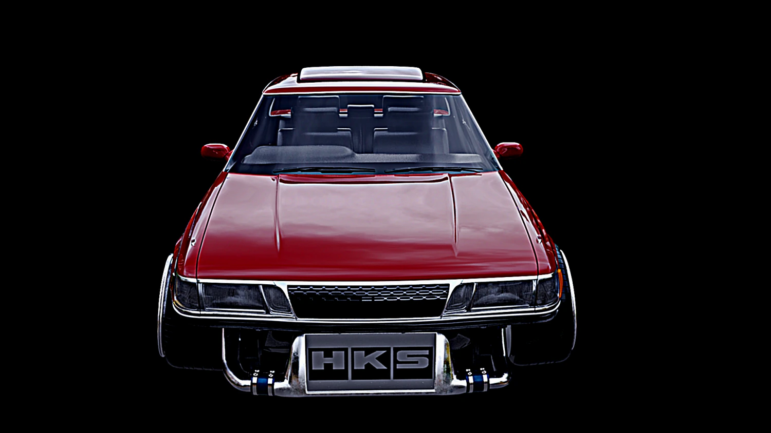 Toyota chaser 80 3D Model .c4d .max .obj .3ds .fbx .stl .blend 