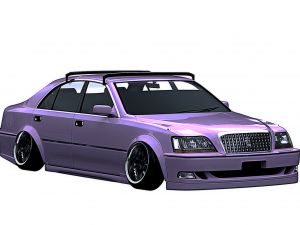Toyota crown 3D मॉडल