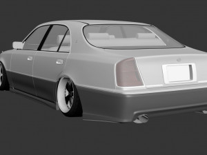 Toyota crown 3D मॉडल