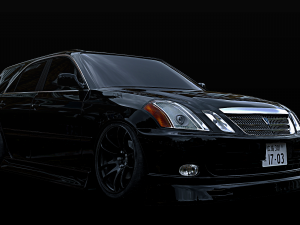 Toyota mark 2 blit 3Dモデル
