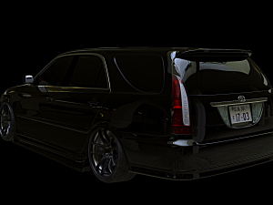 Toyota mark 2 blit 3Dモデル