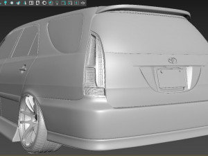 Toyota mark 2 blit 3Dモデル
