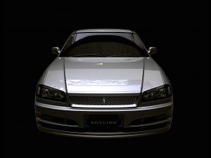 Nissan Skyline er34 Modello 3D