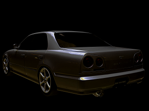 Nissan Skyline er34 Modello 3D