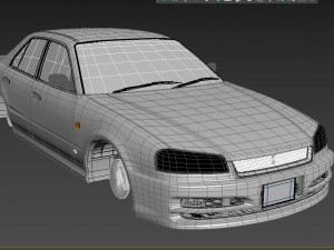 Nissan Skyline er34 Modello 3D