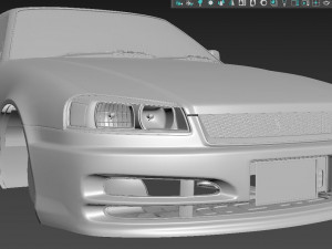 Nissan Skyline er34 Modello 3D