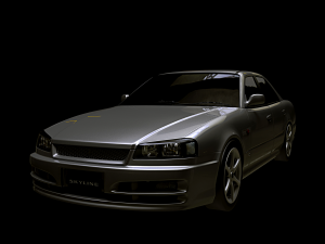 Nissan Skyline 3D Model