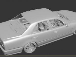 Nissan Skyline 3D Model