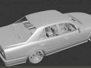 Nissan Skyline 3D Model