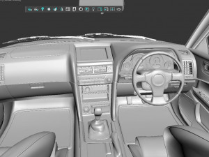 Nissan Skyline 3D Model