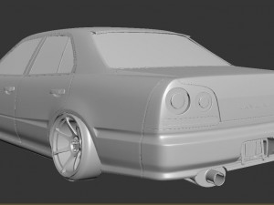 Nissan Skyline 3D Model
