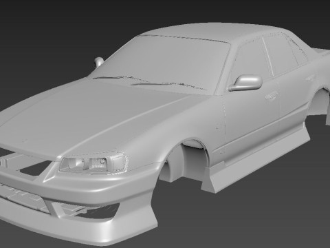 Nissan Skyline 3D Model