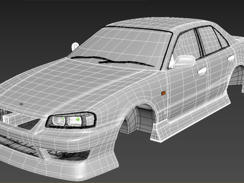 Nissan Skyline 3D Model