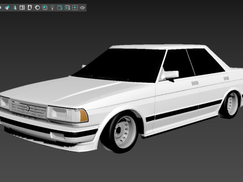Toyota chaser 3D Model