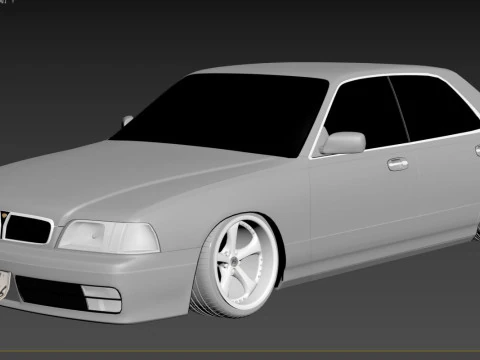 Nissan laurel 34 3D Model