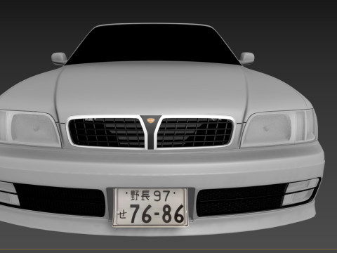 Nissan laurel 34 Model 3D