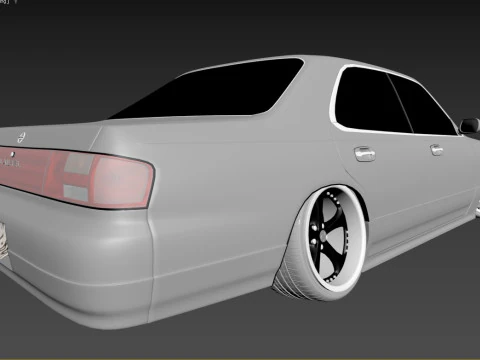 Nissan laurel 34 3D Model