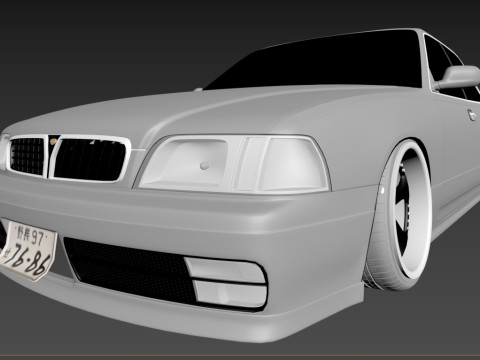 Nissan laurel 34 Model 3D