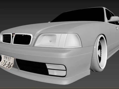 Nissan laurel 34 3D Model