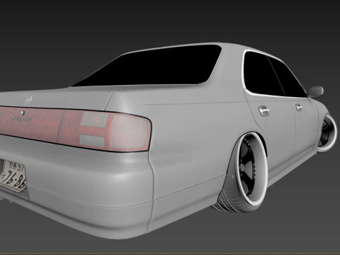 Nissan laurel 34 3D Model