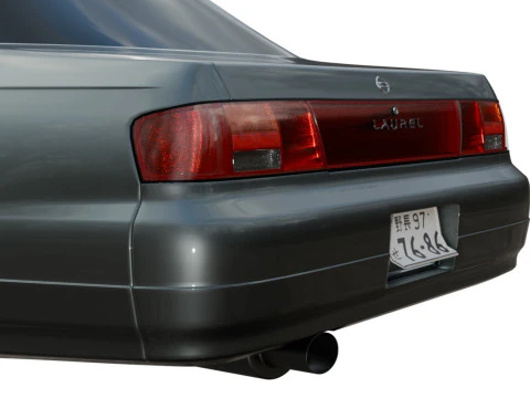 nissan laurel 34 Modelo 3D