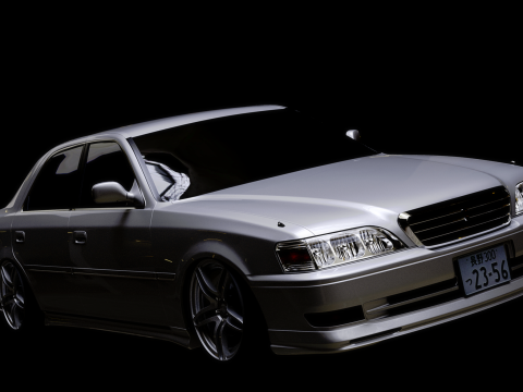 Toyota cresta 100 3D Modell