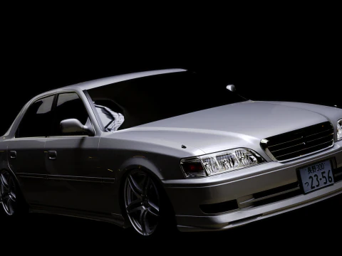 Toyota cresta 100 3D Model
